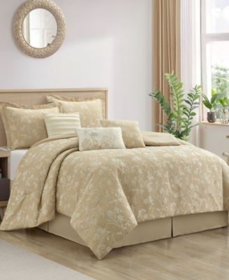 Sahira Floral 7-Pc. Comforter Set, California King