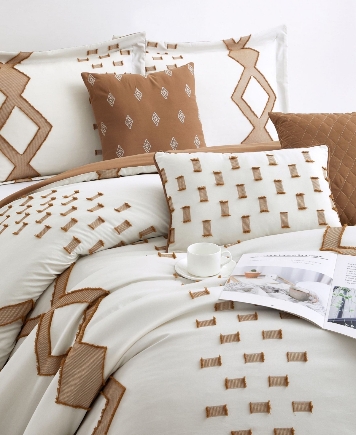 Stratford Park Sanissa Geometric 7-Pc. Comforter Set