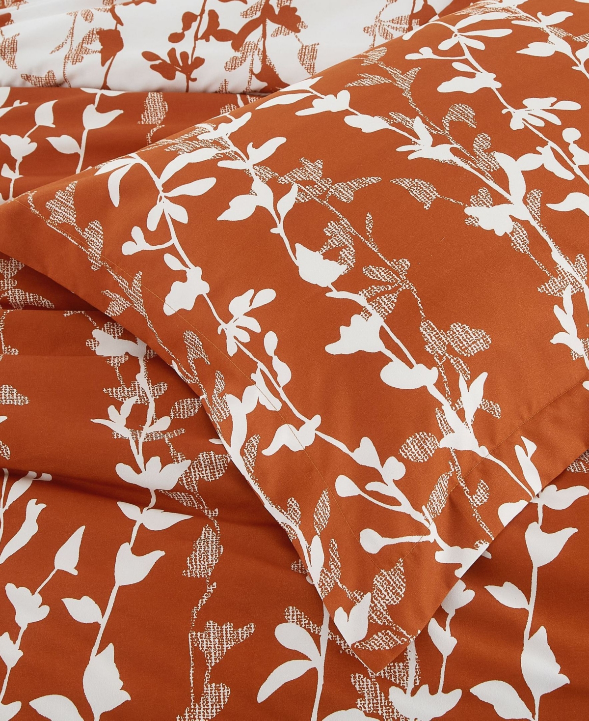 Stratford Park Millie Leaves 3-pc. Comforter Set, Full In Brown
