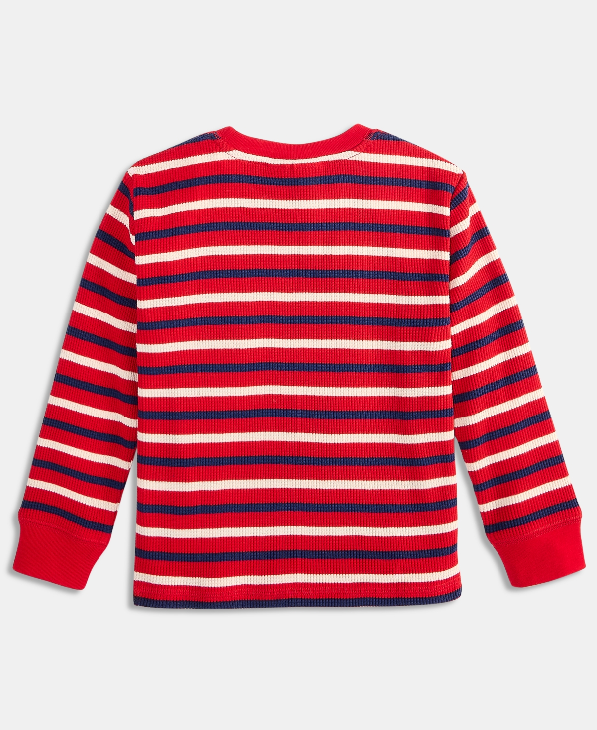 Epic Threads Toddler Boys Striped Crewneck Thermal Sweatshirt In Multi