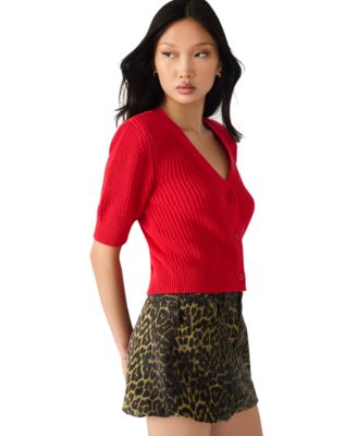 Women's Janae Short Sleeve Cardigan Sweater