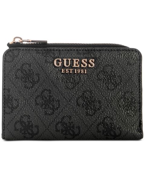 GUESS Laurel II Logo Zip Around Card Case