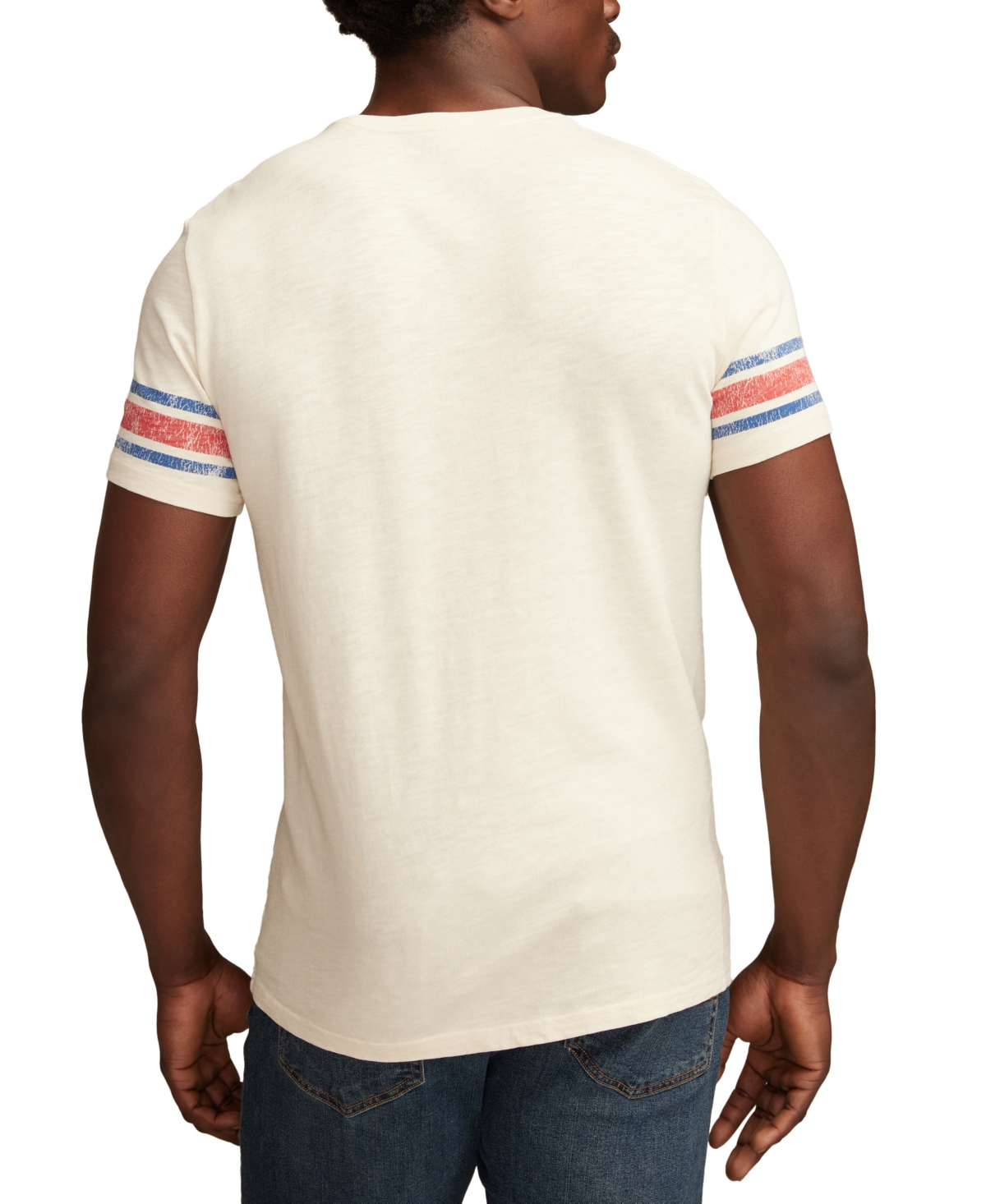Lucky Brand Men's Athletic Short Sleeve Crewneck Logo Graphic T-shirt In Multi