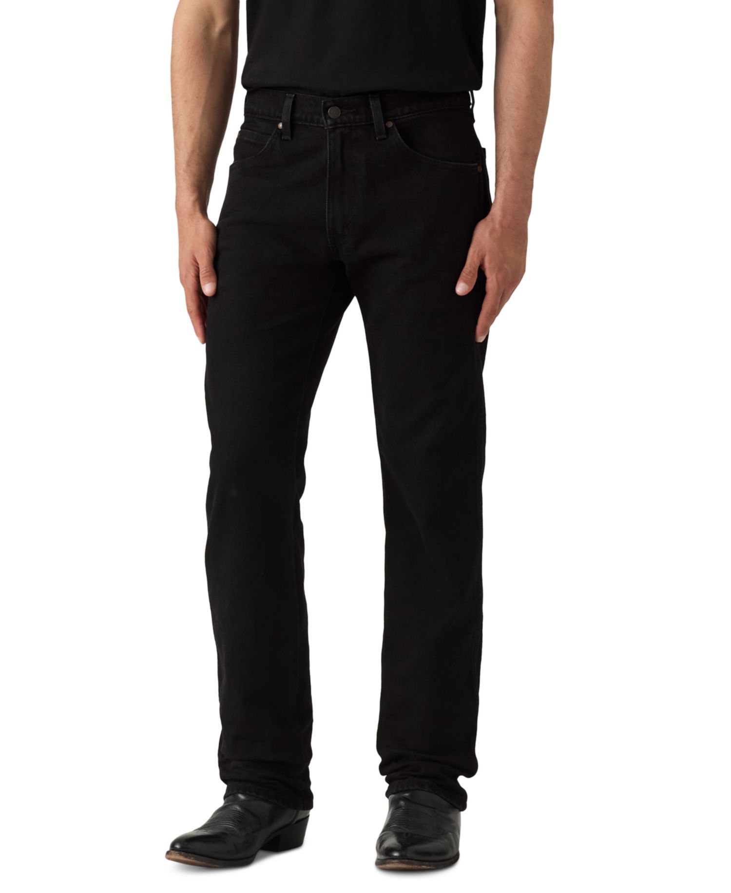 Men's 557 Western Straight Fit Boot Cut Jeans