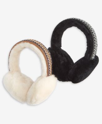 Women's Braided Fur Earmuffs