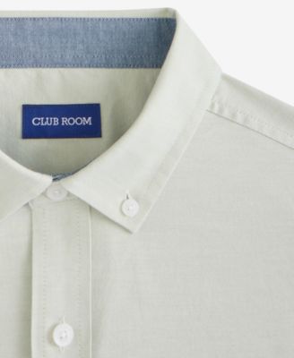 Men's Short Sleeve Button-Down Oxford Shirt, Created for Macy's