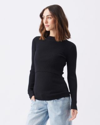 Maternity Lift Up Nursing Knit