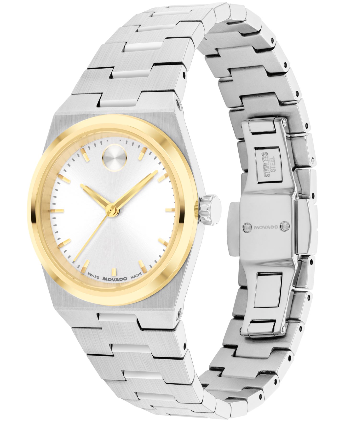 Женские часы Movado Bold Quest Mini на стальном браслете 28мм — фото 2