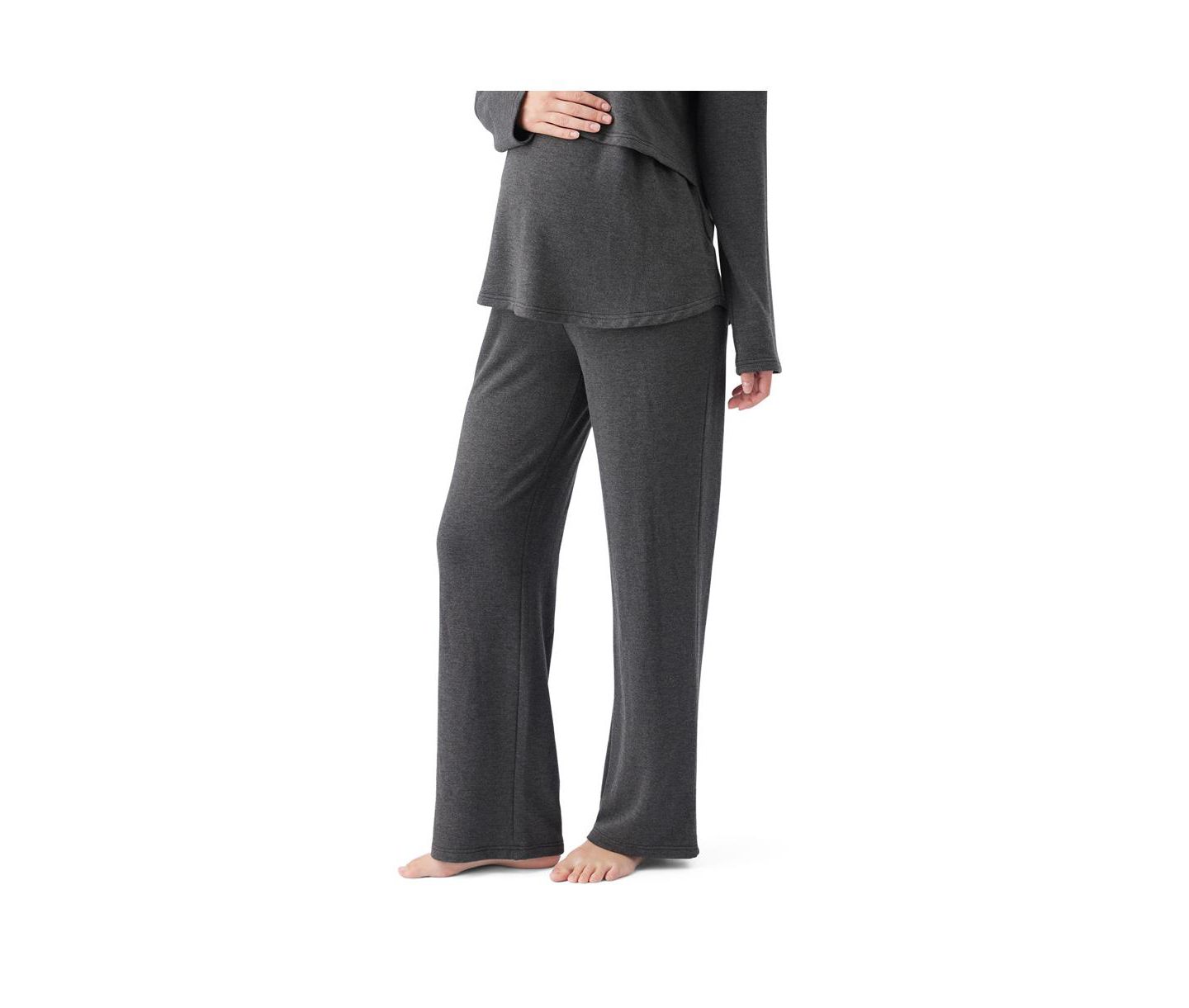 Женские брюки Ripe Maternity Maternity Super Soft Lounge Pant, цвет: Угольный — фото 2