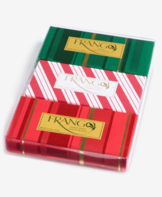 Frango Chocolates - Milk Mint, Candy Cane, Dark Mint Boxed Chocolates, Pack of 3