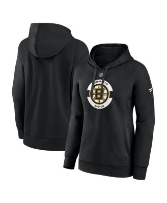Fanatics - Women's Black Boston Bruins Authentic Pro Core Secondary Fleece Pullover Hoodie