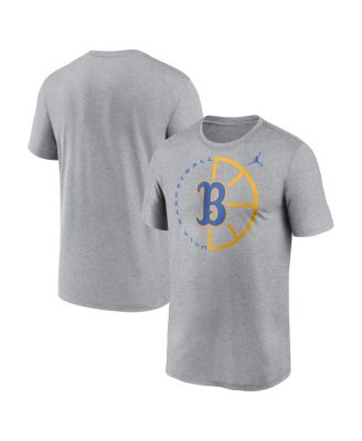 Jordan - Men's Heather Gray UCLA Bruins Legend Basketball Icon Performance T-Shirt
