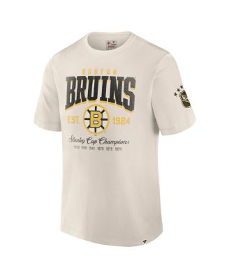 Men's White Boston Bruins Decades Collection Timeless T-Shirt