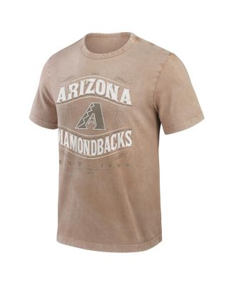 Darius Rucker Collection by Men's Tan Arizona Diamondbacks Sun Faded T-Shirt