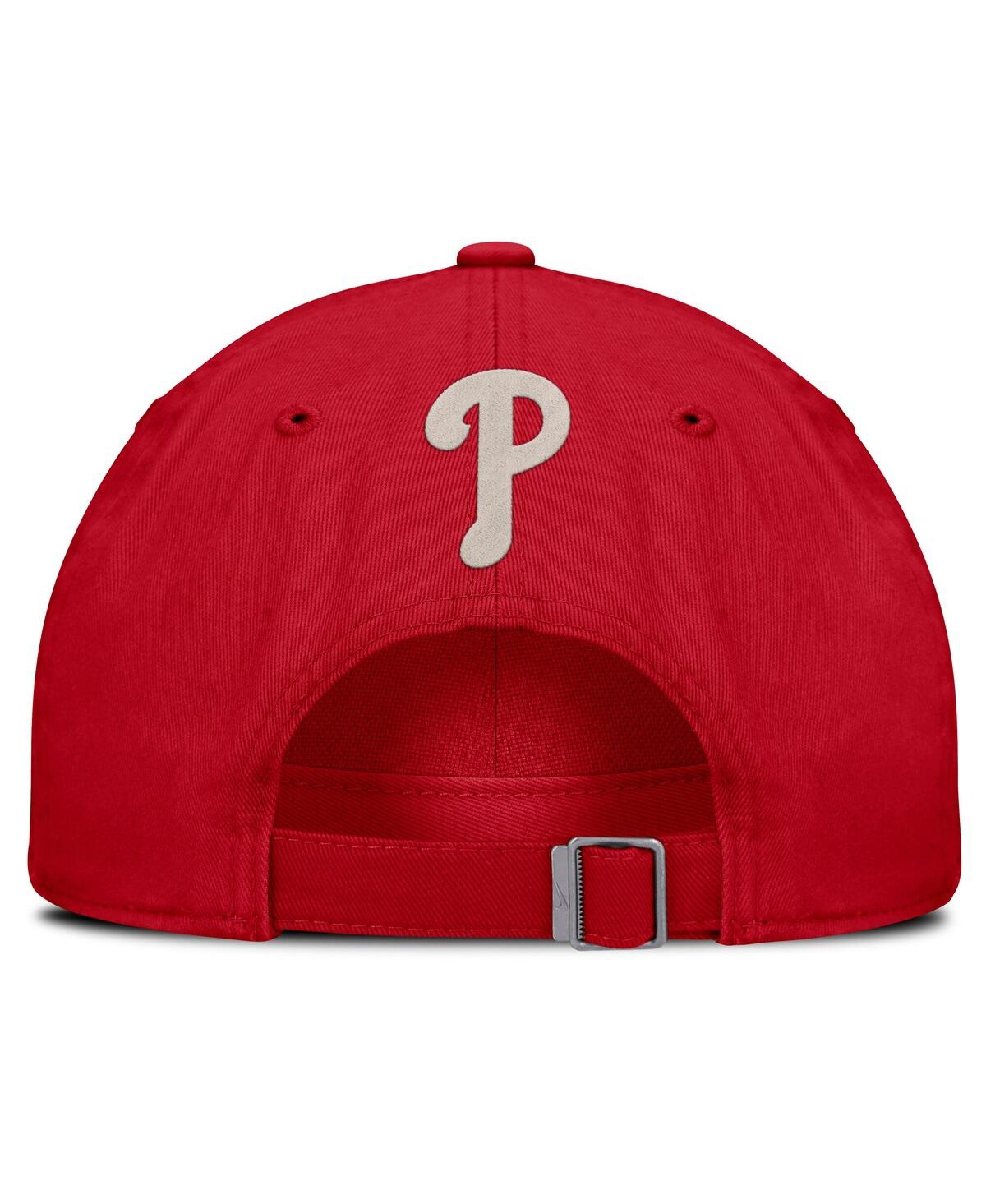 Nike Men's Red Philadelphia Phillies Statement Club Adjustable Hat In Red