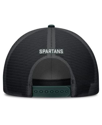 Men's Green Michigan State Spartans Rise Primetime Trucker Adjustable Hat
