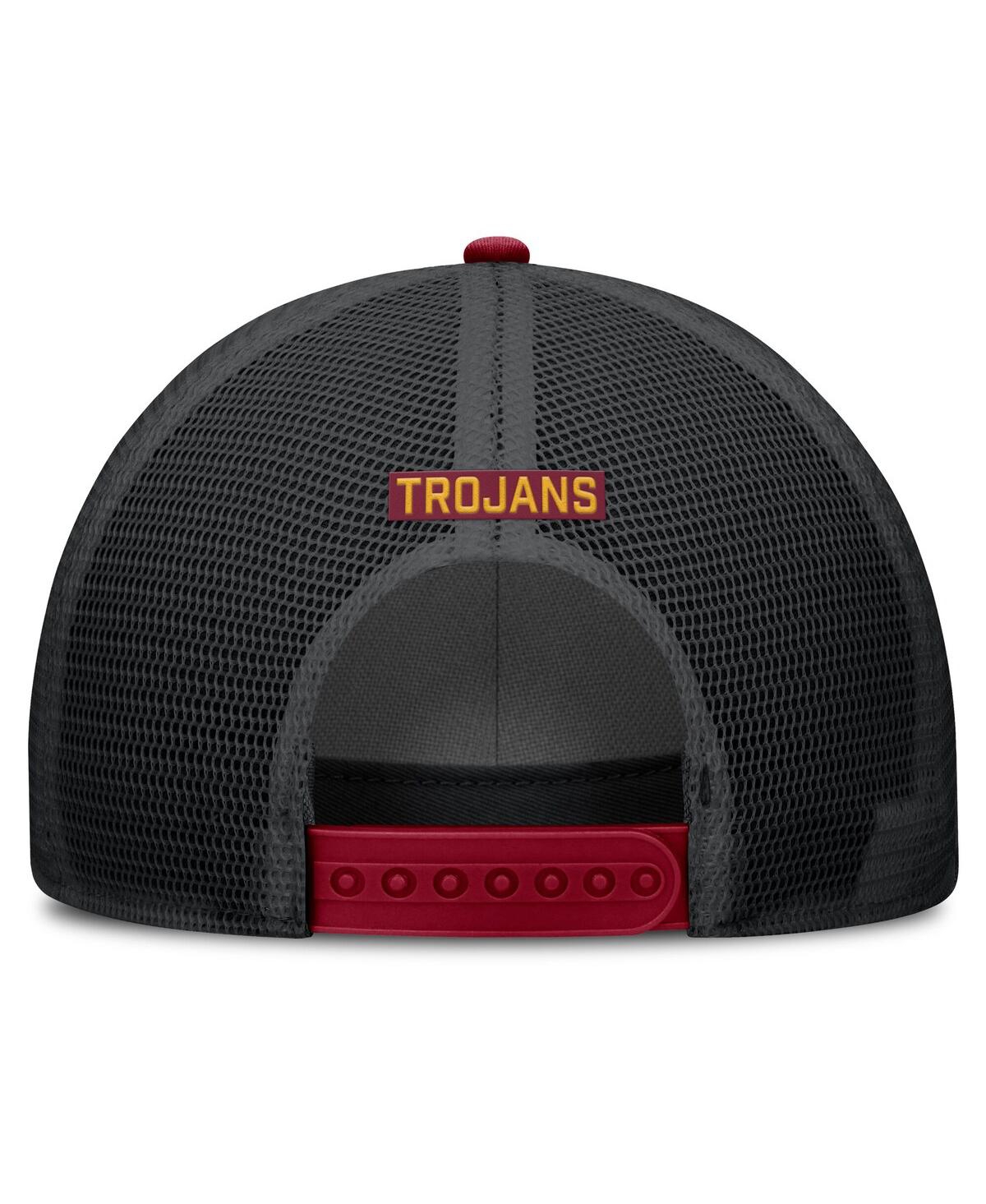 Nike Usc Primetime Rise  Men's College Trucker Adjustable Hat In Red