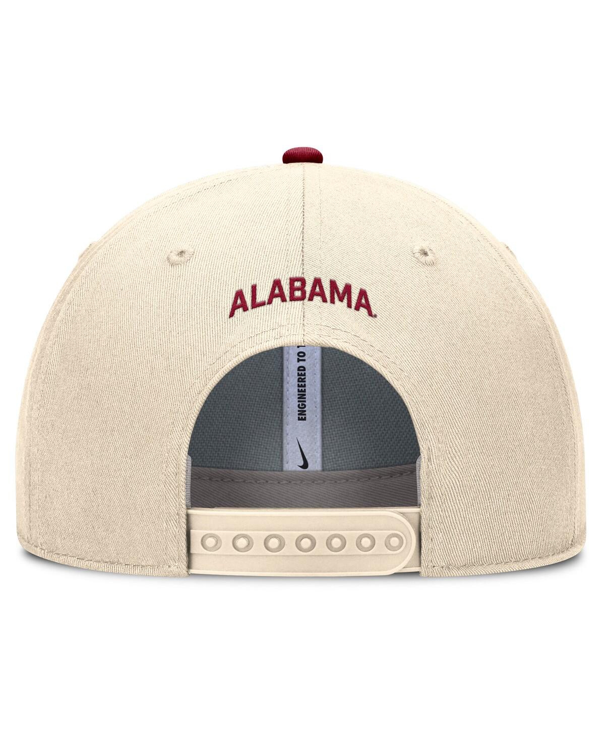 Nike Alabama Primetime Rise  Men's Dri-fit College Trucker Adjustable Hat In Brown