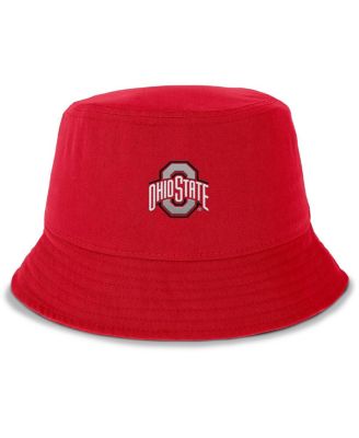 Men's Scarlet Ohio State Buckeyes Apex Primetime Bucket Hat