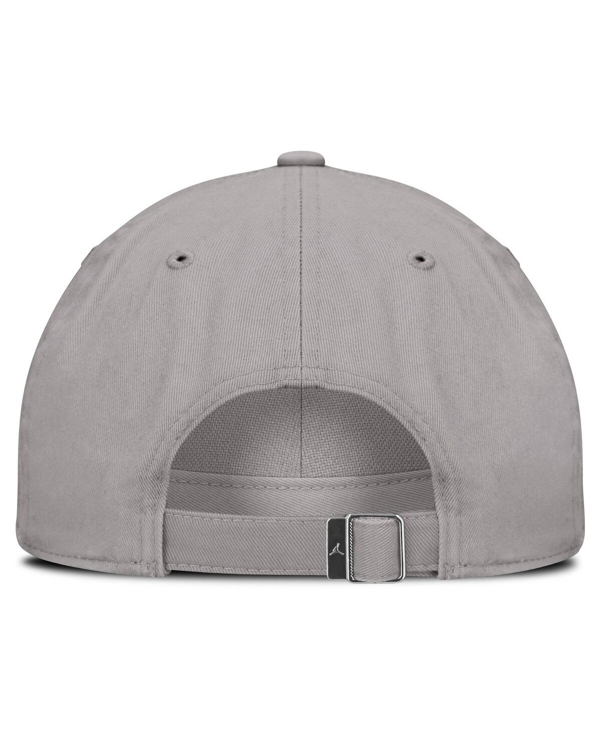 Jordan Men's Gray Oklahoma Sooners Primetime Club Adjustable Hat In Gray