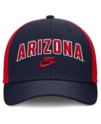 Men's Navy/Red Arizona Wildcats Legacy Arch Rise Performance Trucker Adjustable Hat