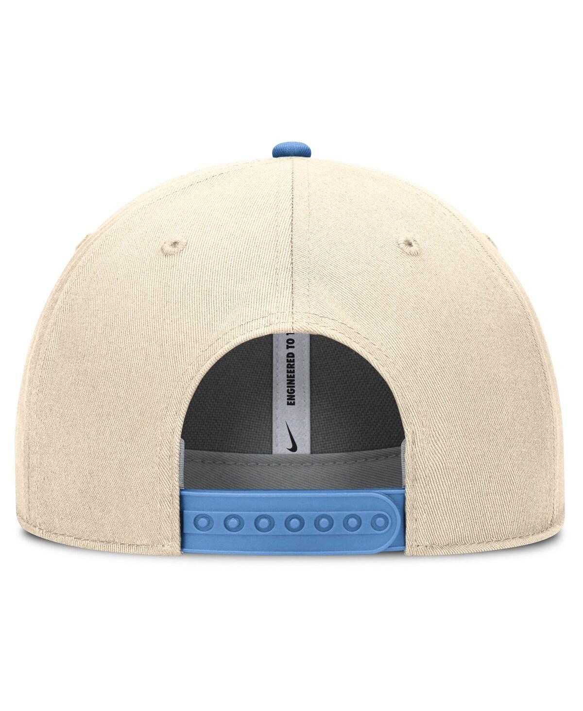 Nike Men's Natural North Carolina Tar Heels Rise Legacy Adjustable Hat In Brown