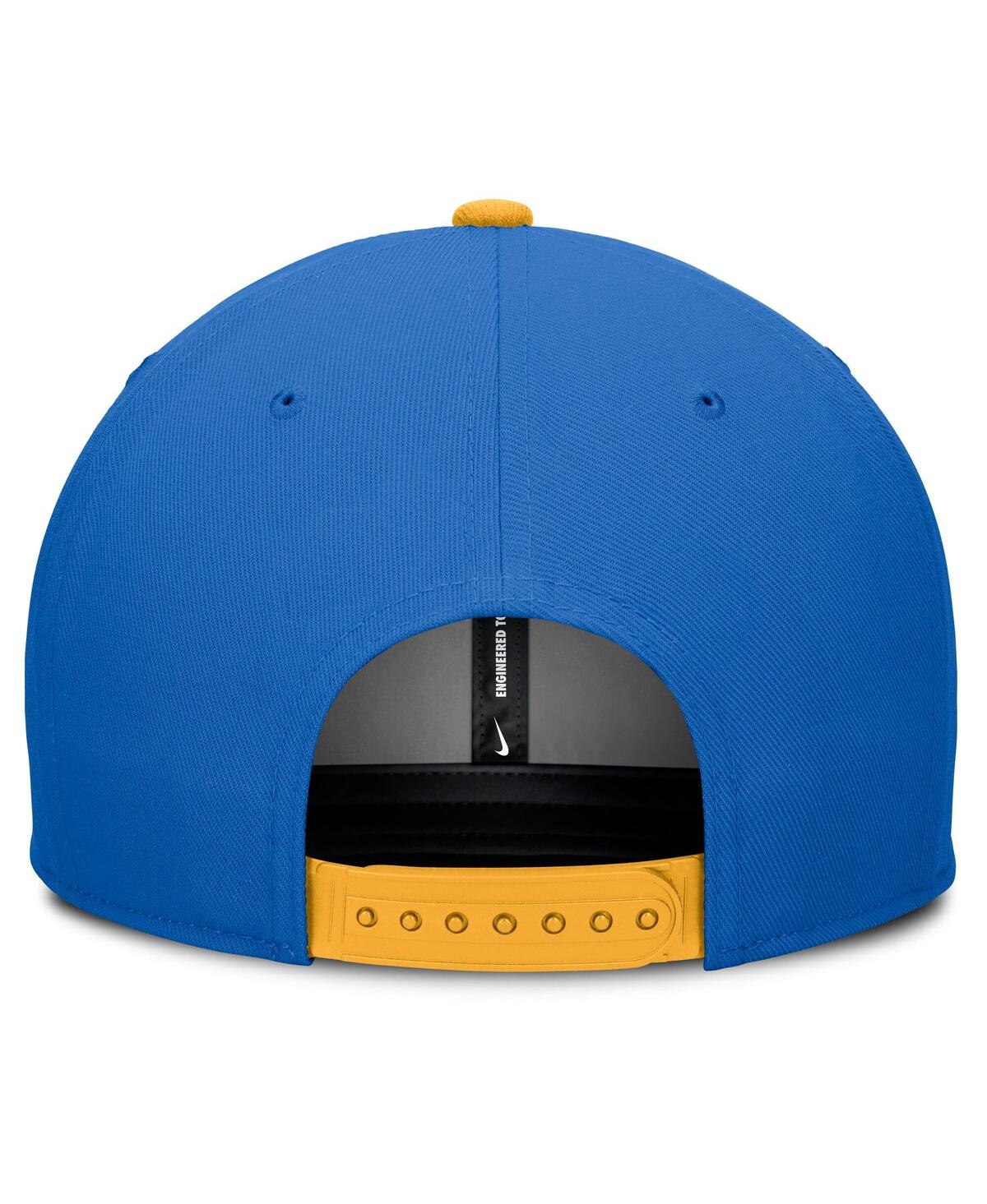 Nike Men's Blue/cream Ucla Bruins Pro Legacy Script Snapback Hat In Multi