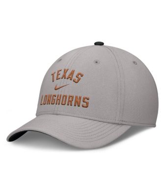 Nike - Men's Gray Texas Longhorns Rise Prep Performance Flex Hat