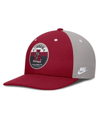 Nike - Men's Crimson/Gray Alabama Crimson Tide Prep Pro Performance Snapback Hat
