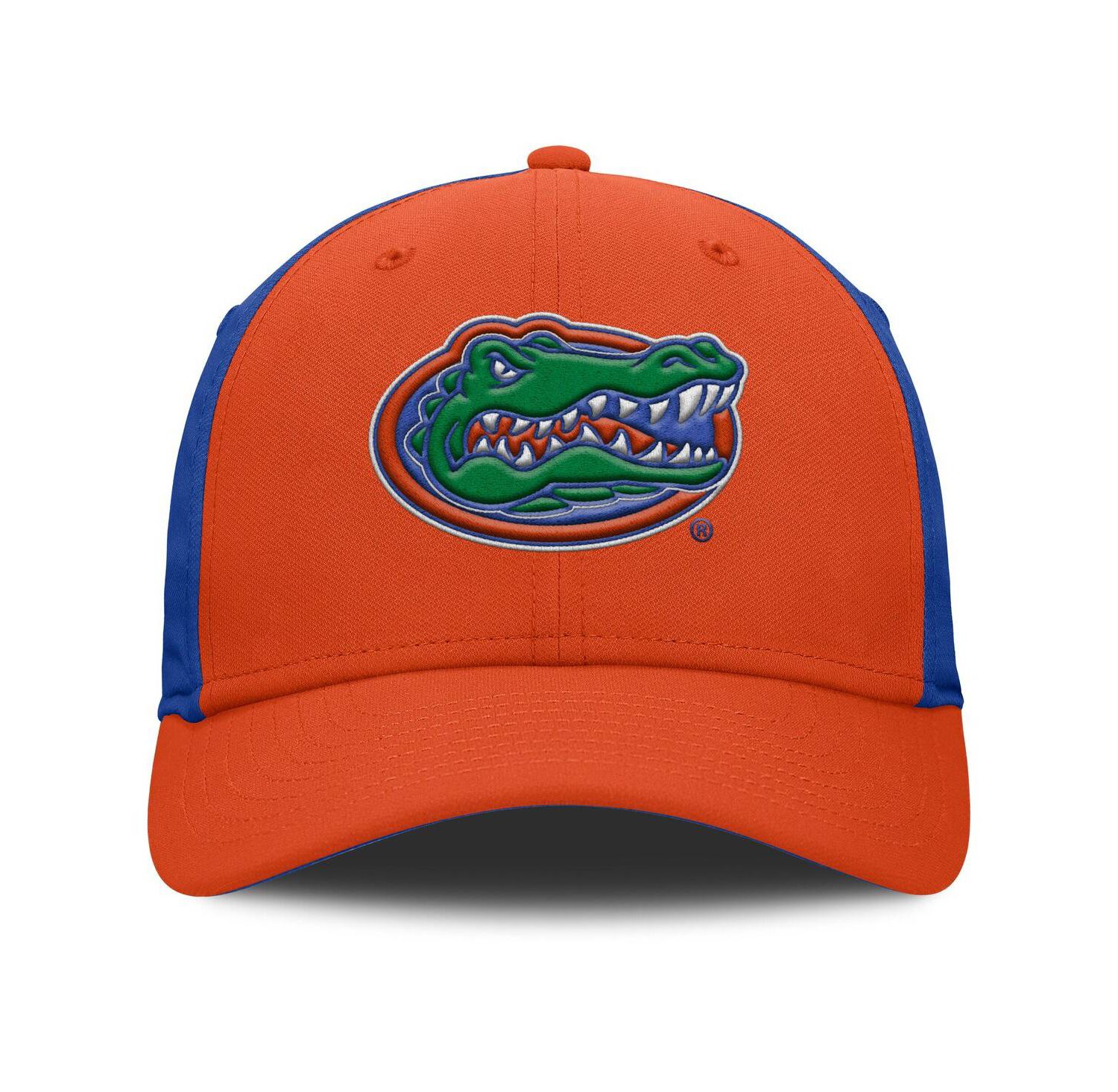 Men's Orange/Royal Florida Gators 2025 Sideline Rise Local Performance Flex Hat