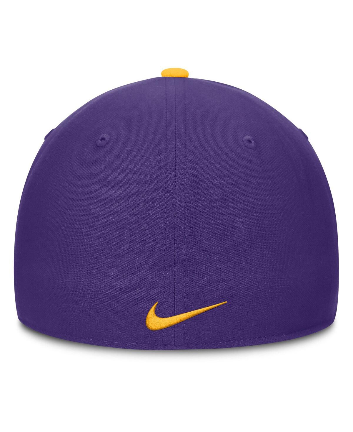 Nike Men's Gold/purple Lsu Tigers 2025 Sideline Rise Local Performance Flex Hat