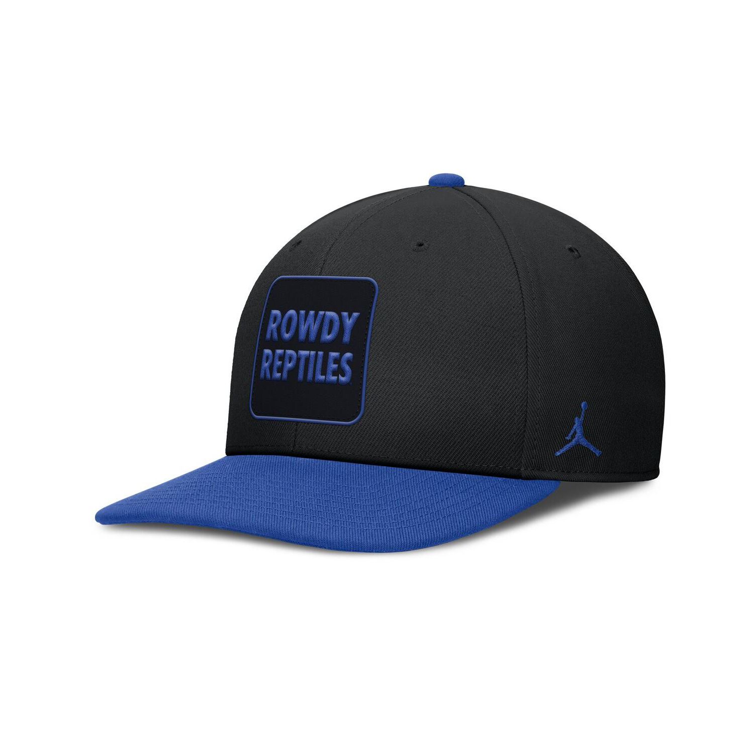 Men's Black/Royal Florida Gators 2025 Sideline Campus Pro Local Snapback Hat