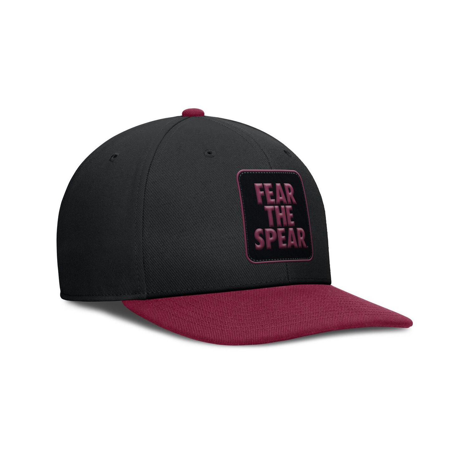 Men's Black/Garnet Florida State Seminoles 2025 Sideline Campus Pro Local Snapback Hat