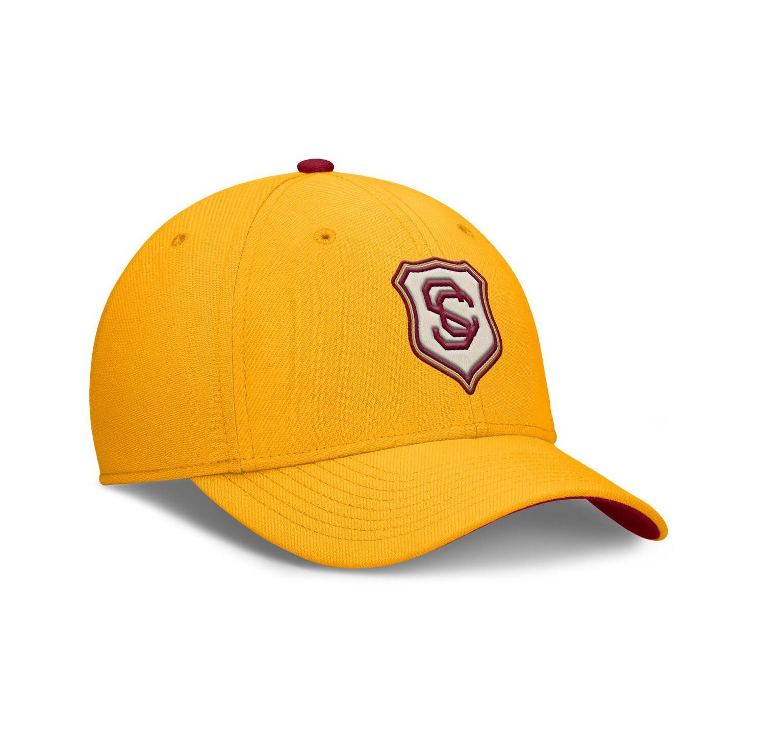Men's Gold USC Trojans Legacy Rise Performance Flex Hat