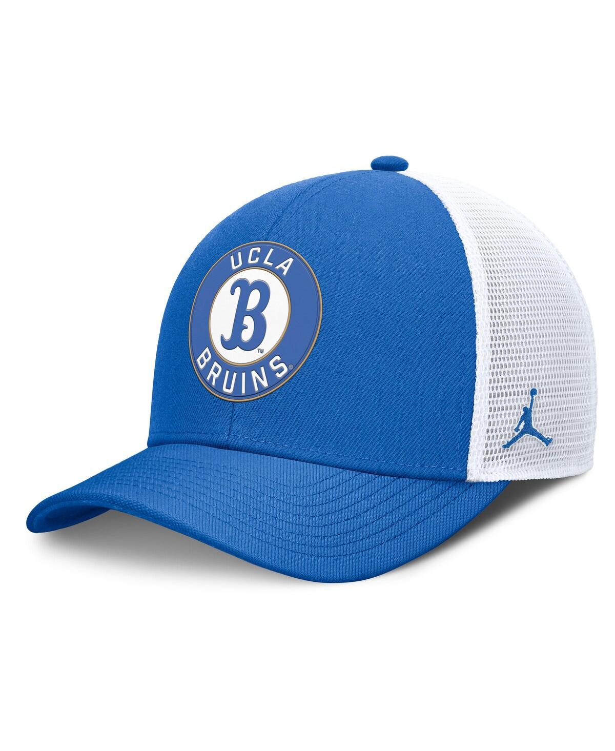 Men's Blue/White Ucla Bruins Rise Primetime Performance Trucker Adjustable Hat - Blue, White