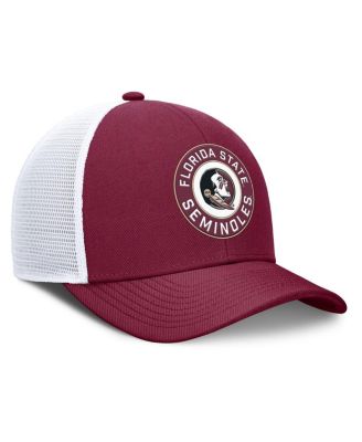 Men's Garnet/White Florida State Seminoles Rise Primetime Performance Trucker Adjustable Hat