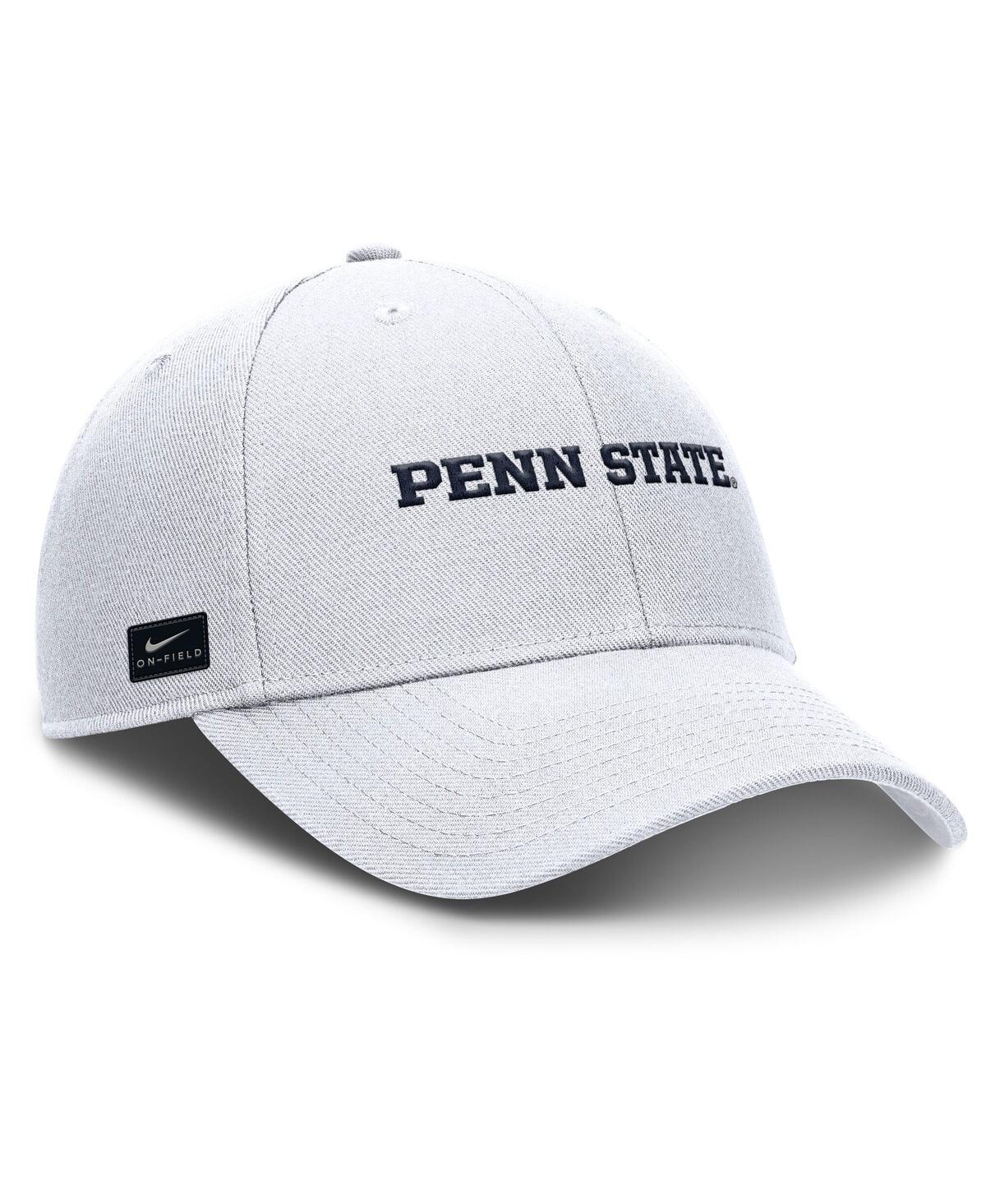 Nike White Penn State Nittany Lions 2025 On-field Rise Performance Adjustable Hat In White