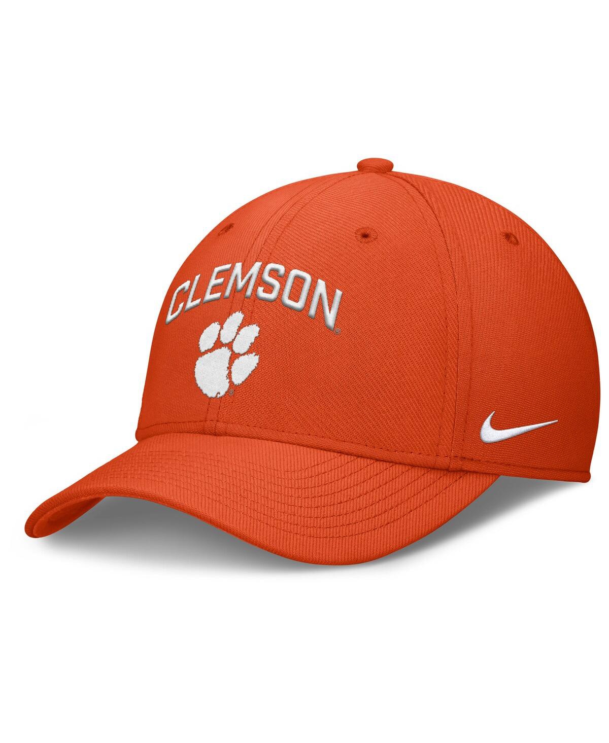 Men's Orange Clemson Tigers 2025 On-Field Rise Performance Flex Hat - Orange