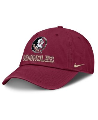 Nike - Men's Garnet Florida State Seminoles 2025 On-Field Club Adjustable Hat