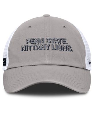 Men's Gray Penn State Nittany Lions 2025 Gameday On-Field Club Adjustable Trucker Hat