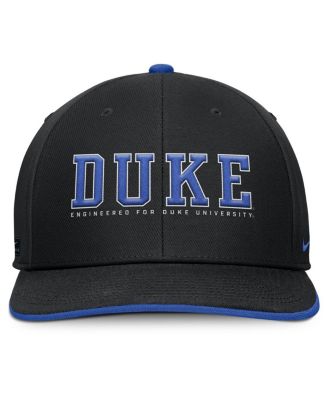 Men's Black Duke Blue Devils 2025 On-Field Pro Performance Adjustable Hat
