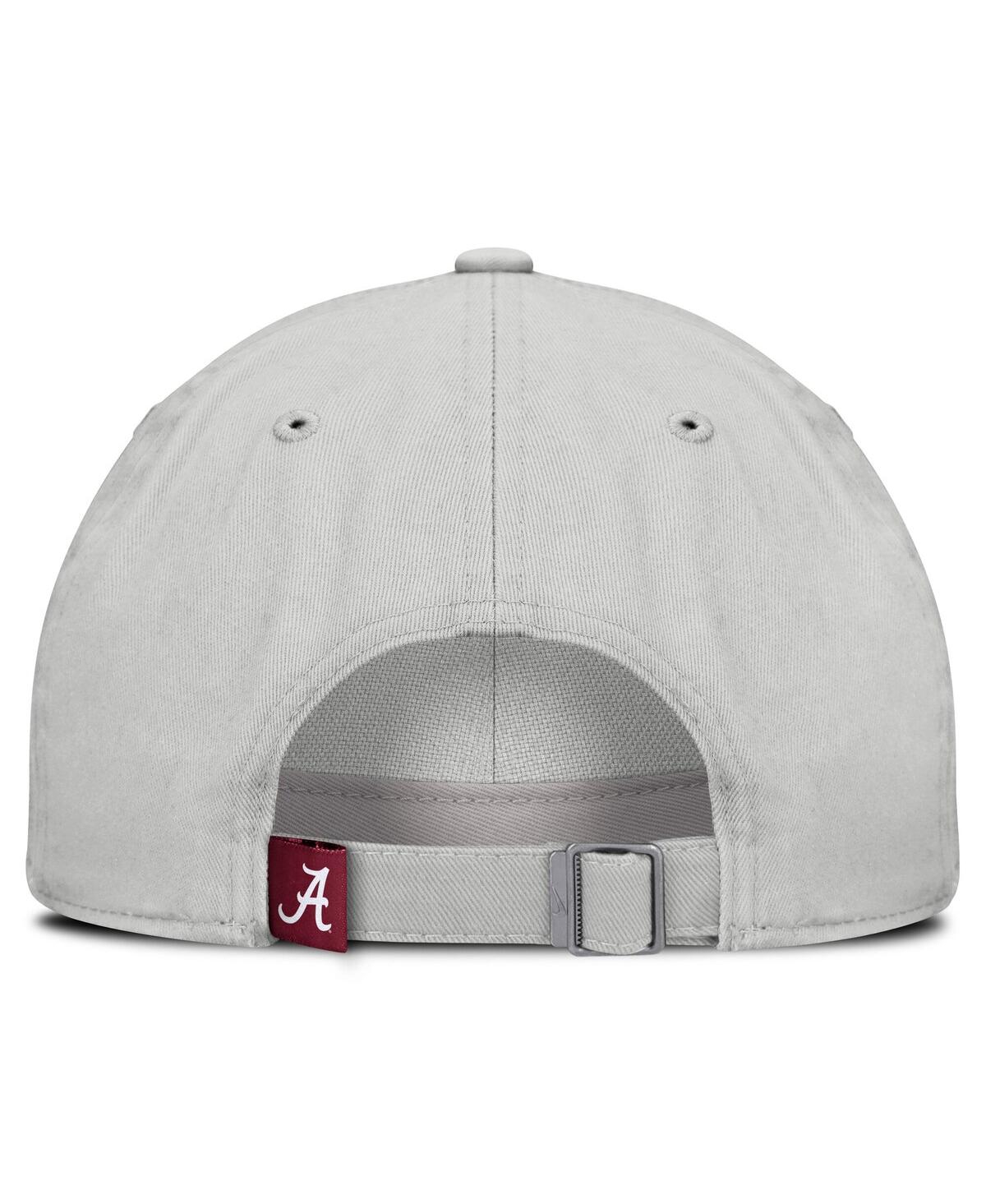 Nike Alabama Off-field Club Gameday  Men's College Adjustable Hat In Gray
