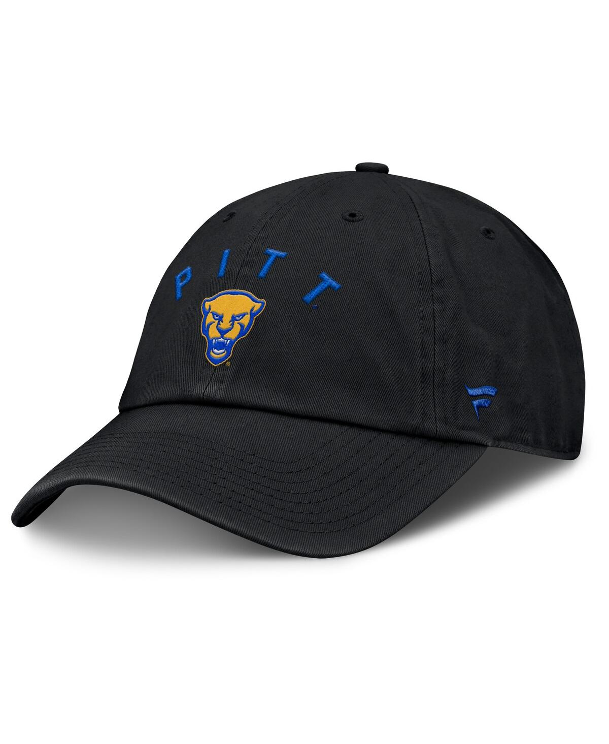 Fanatics Men's Black Pitt Panthers Myth Adjustable Hat In Black