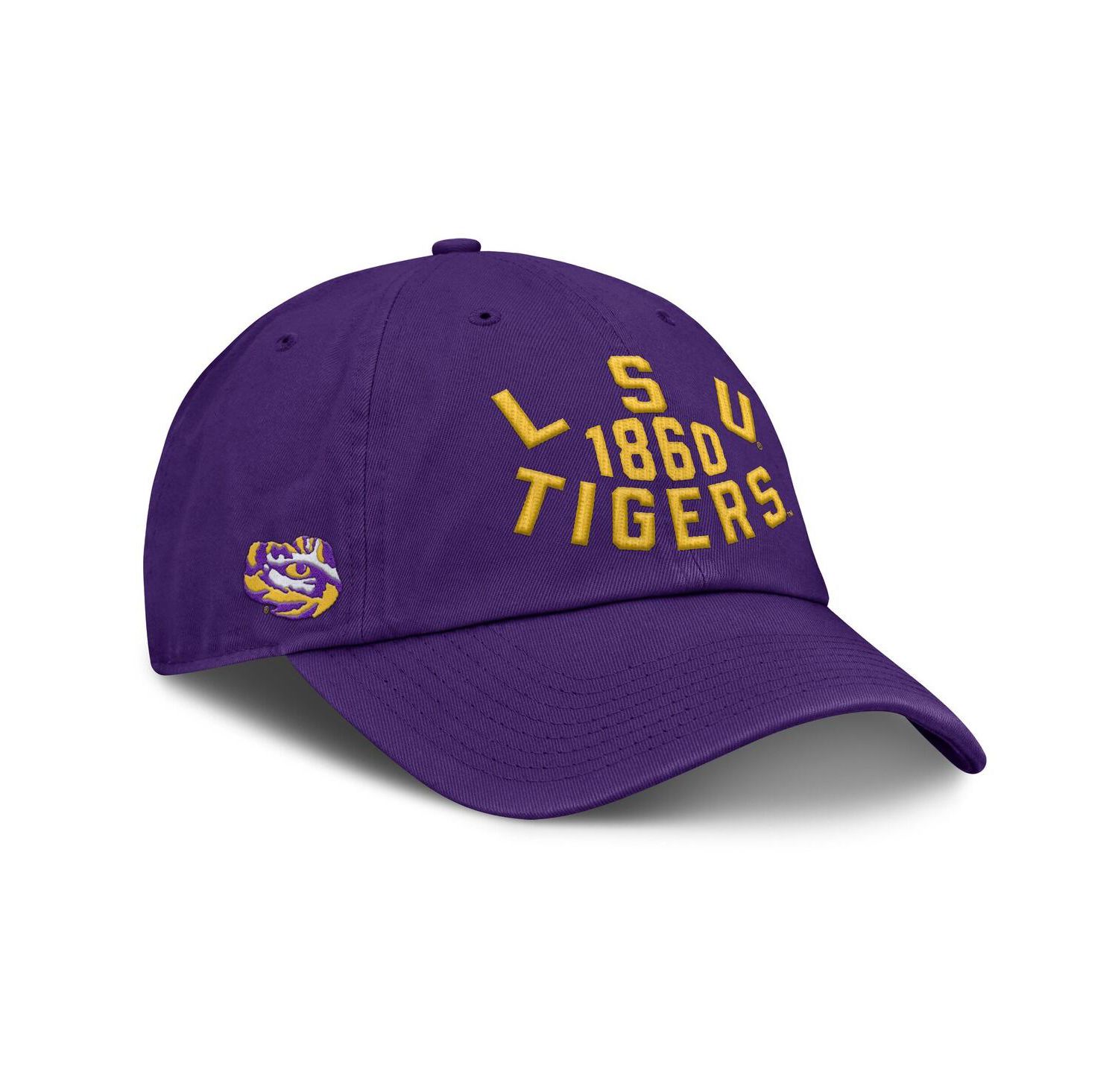 Men's Purple LSU Tigers Archer Adjustable Hat