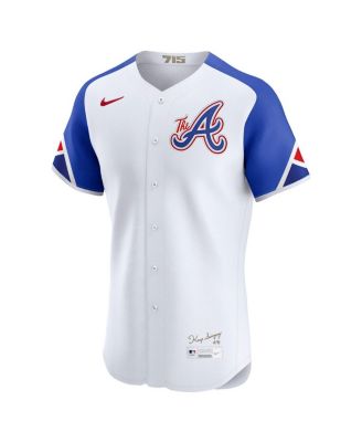 Men's White Atlanta Braves City Connect Elite Jersey