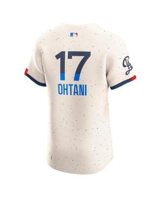 Men's Shohei Ohtani Cream Los Angeles Dodgers City Connect Elite Jersey