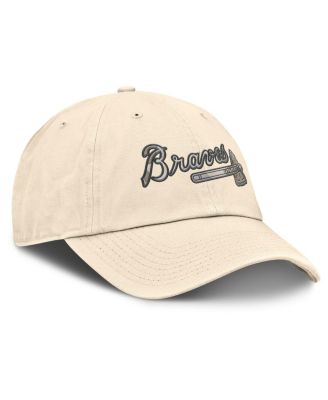 Men's Natural Atlanta Braves Camo Pack Club Adjustable Hat