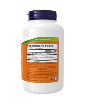 Green Tea Extract ,400 mg ,250 Caps