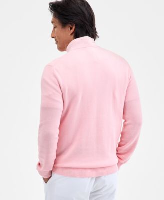 Men's Quarter-Zip Sweater, Macy's Exclusive