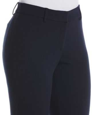 Petite Stretch Pull On Classic Fit Crepe Pants